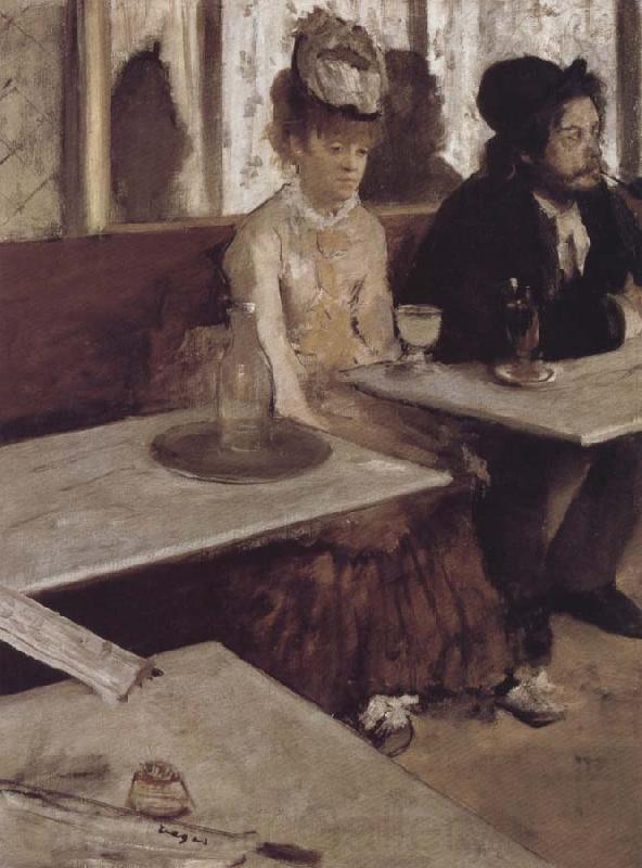 Edgar Degas absinth France oil painting art